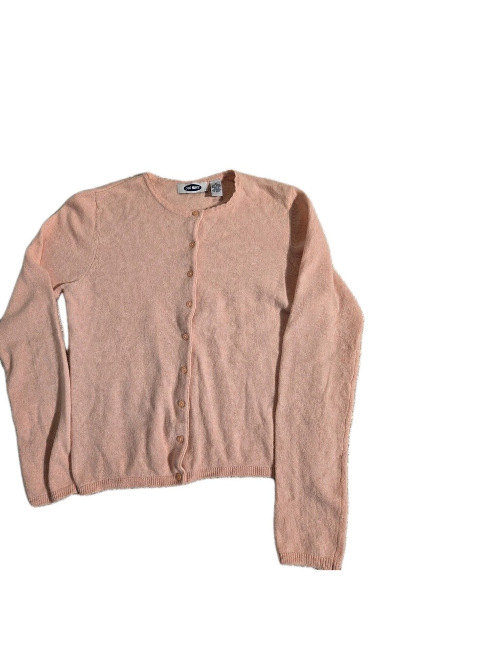 Wool Angora Blend Cardigan Soft Pink Button Up S Med Feminine Romantic Spring...